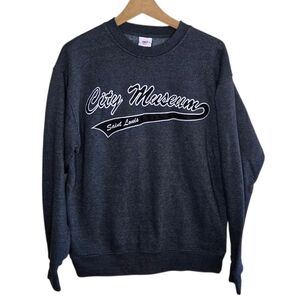 Crazy Apparel | City Museum St. Louis Graphic Sweatshirt Dark Gray Size Medium